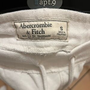 Abercrombie & Fitch White Pants